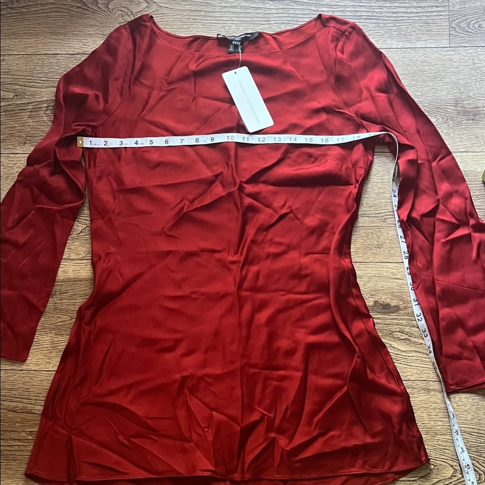 French Connection Red Midi Dress